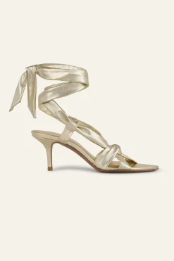 Ba&Sh COVILLA sandales à talons DORE New