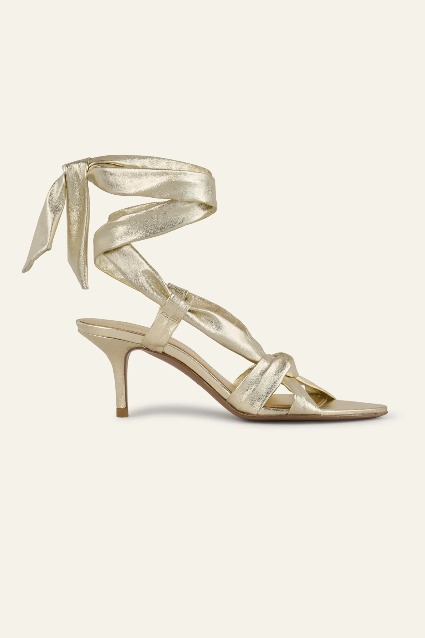 Ba&Sh COVILLA sandales à talons DORE New