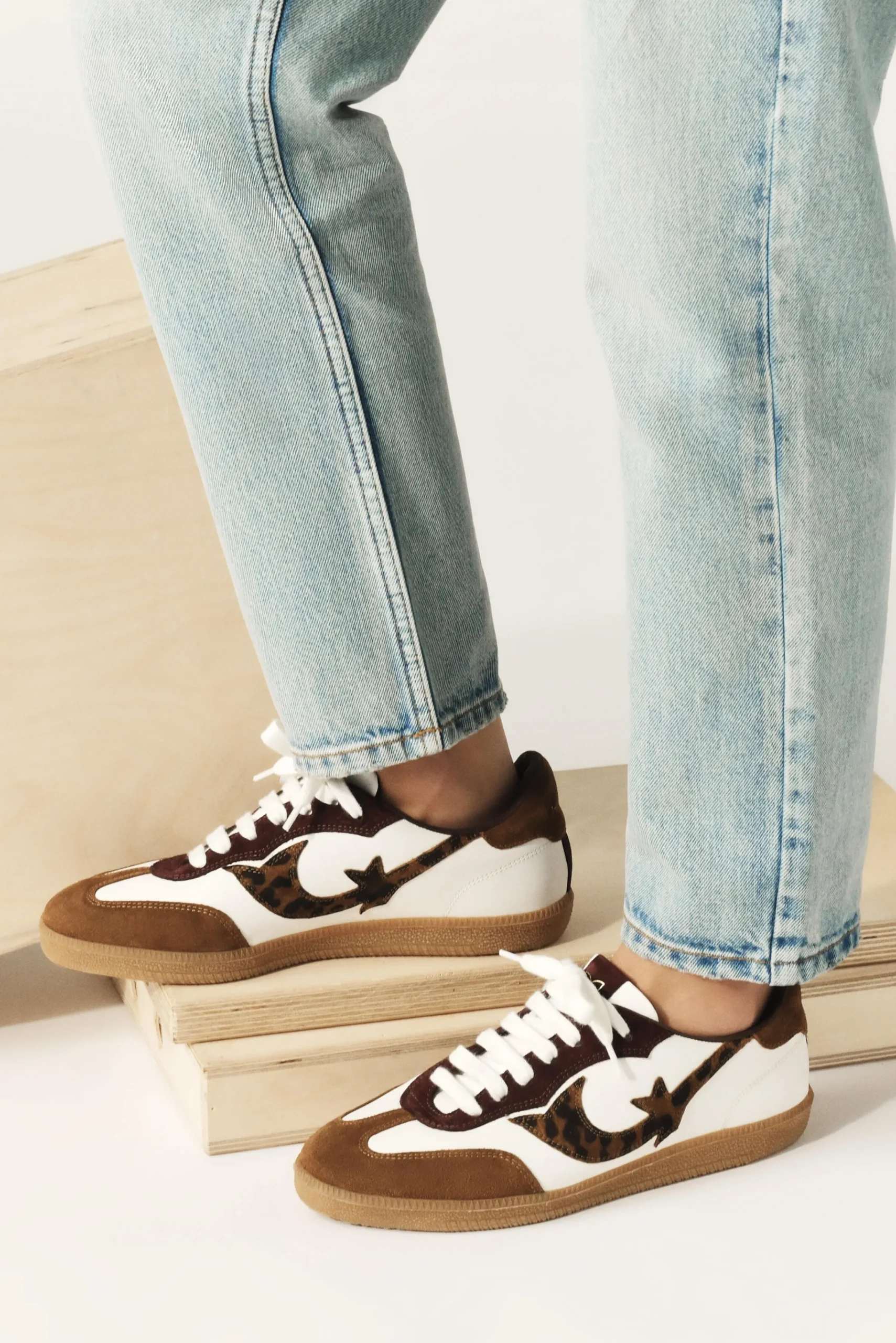 Ba&Sh CREW baskets semelle contrastée IMPRIME New