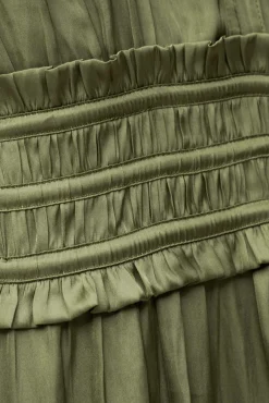 Ba&Sh CYRIALA robe courte VERT Best
