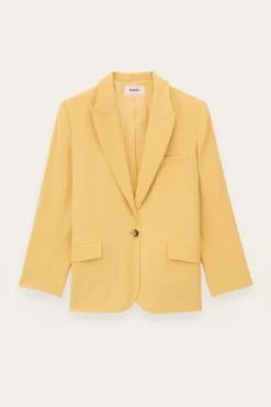 Ba&Sh DALENA veste tailleur JAUNE New