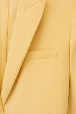 Ba&Sh DALENA veste tailleur JAUNE New