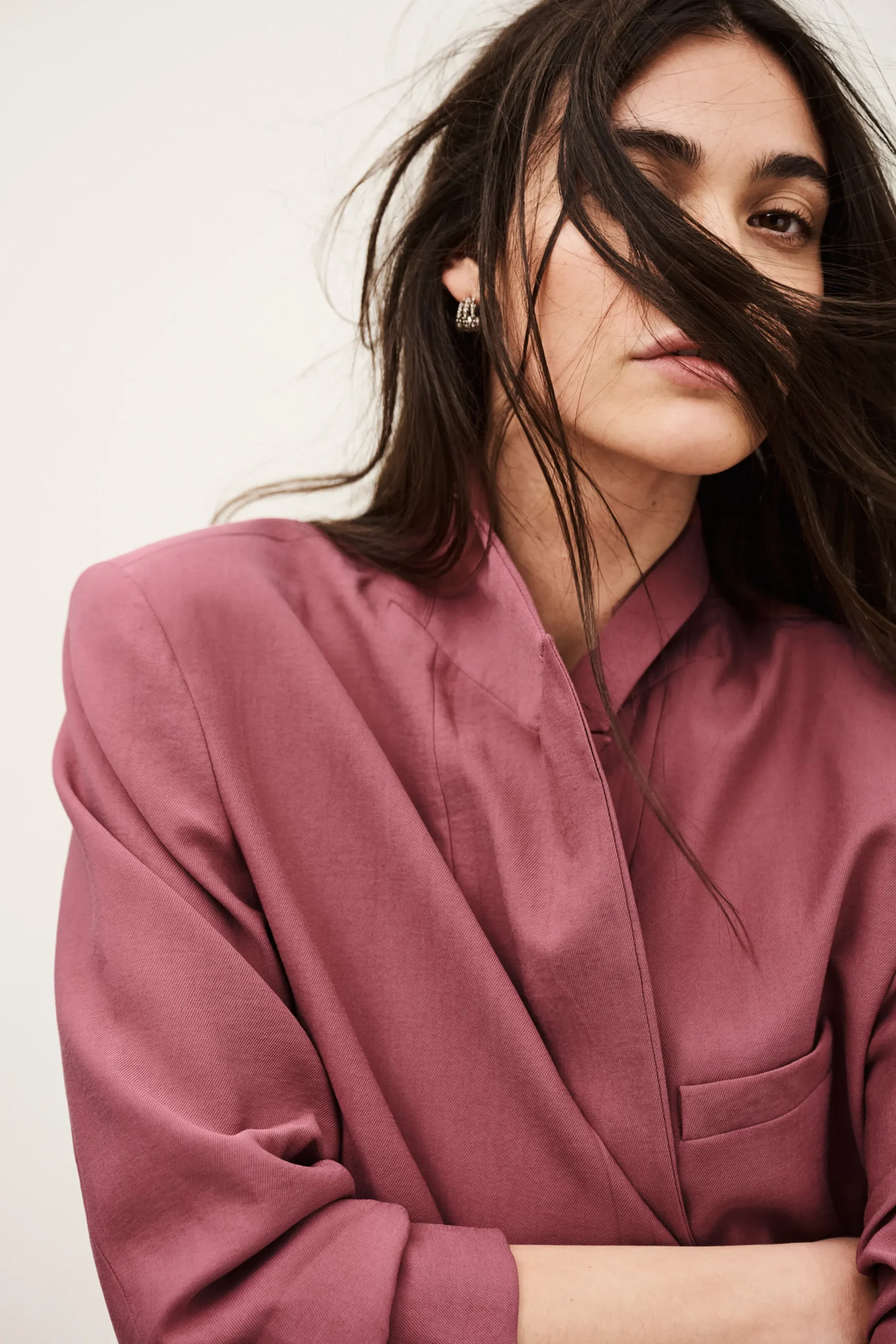 Ba&Sh DALENA veste tailleur ROSE Outlet