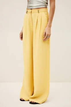 Ba&Sh DEANA pantalon droit JAUNE Hot