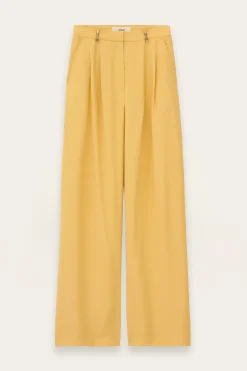 Ba&Sh DEANA pantalon droit JAUNE Hot