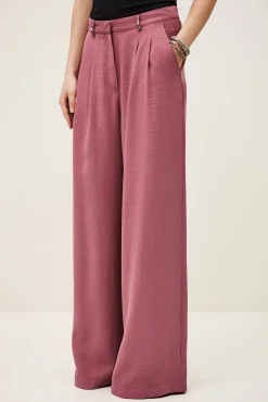 Ba&Sh DEANA pantalon droit ROSE Outlet