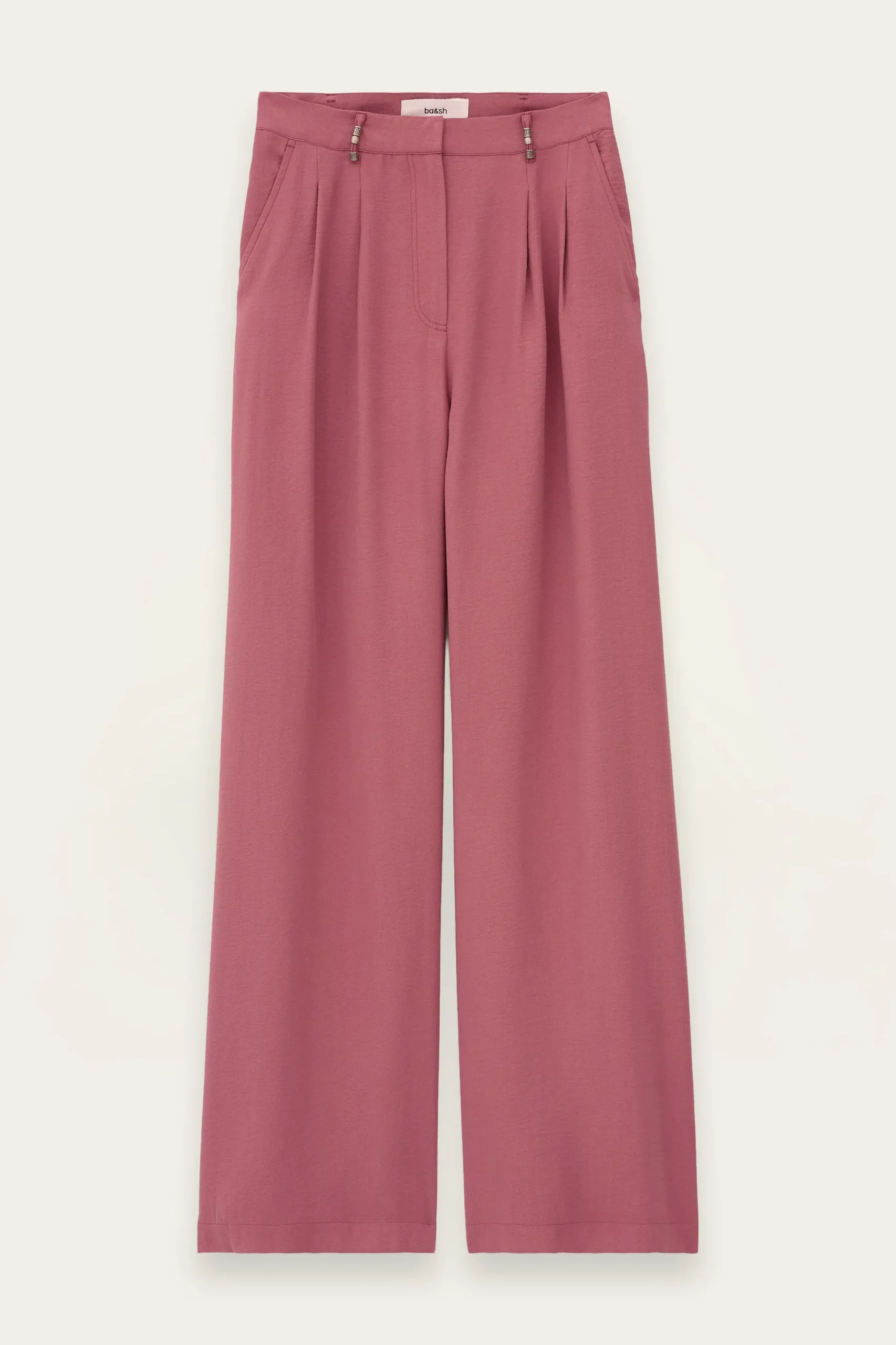 Ba&Sh DEANA pantalon droit ROSE Outlet