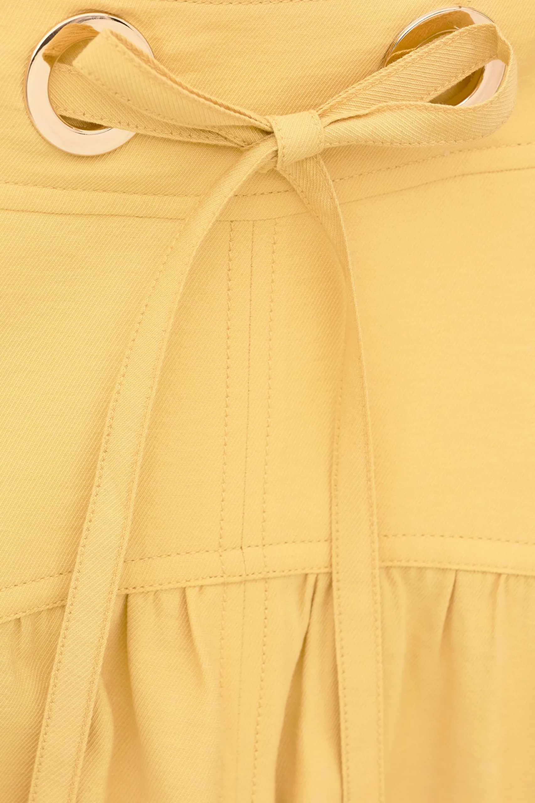 Ba&Sh DONIA jupe midi JAUNE