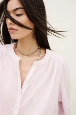 Ba&Sh DUHA blouse oversize coton VIOLET Sale