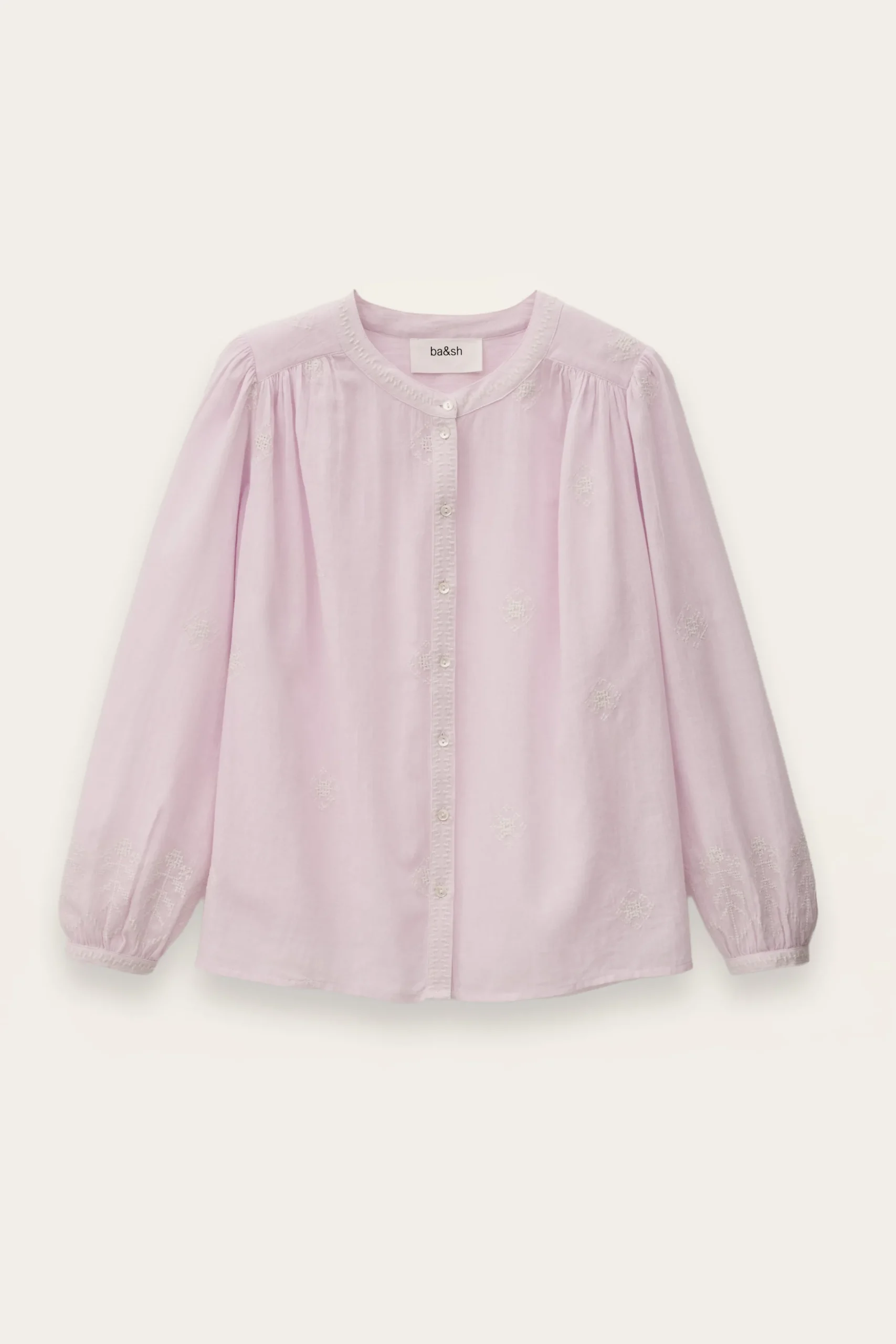 Ba&Sh DUHA blouse oversize coton VIOLET Sale