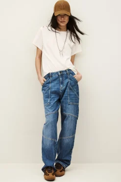 Ba&Sh ELMER tee-shirt manches courtes ECRU Online