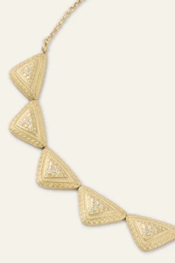 Ba&Sh ELURU collier style ethnique DORE Sale