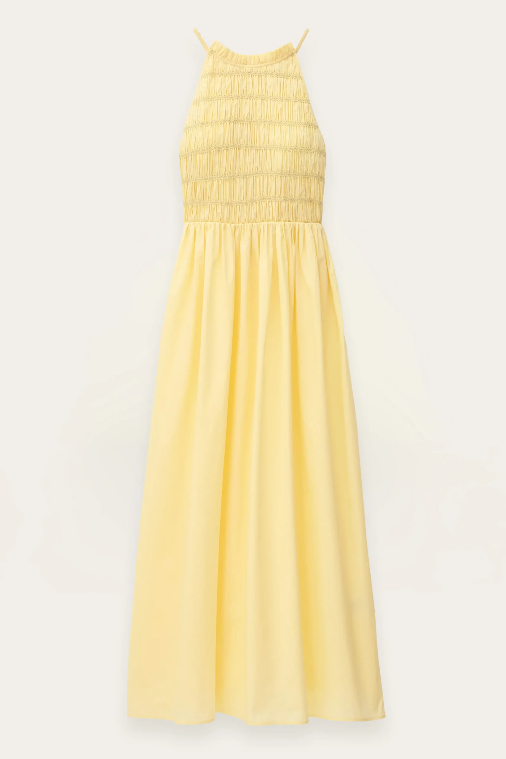 Ba&Sh ERIS robe smockée longue JAUNE Clearance