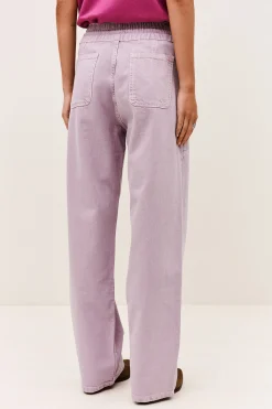 Ba&Sh FIMA pantalon large fluide VIOLET Sale