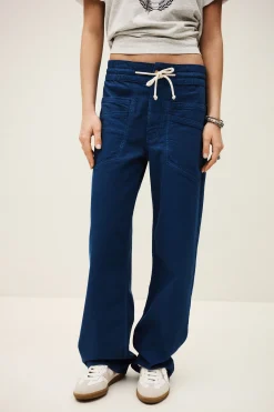 Ba&Sh FIMA pantalon large fluide BLEU Discount