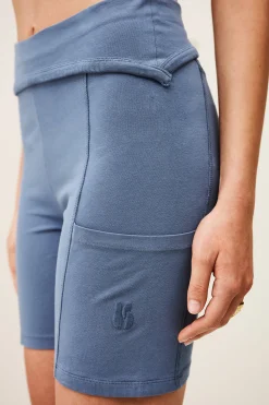 Ba&Sh FIRO short de sport coton BLEU Hot