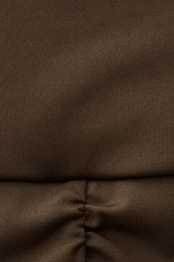 Ba&Sh GISOR brassière esprit sportif MARRON Sale