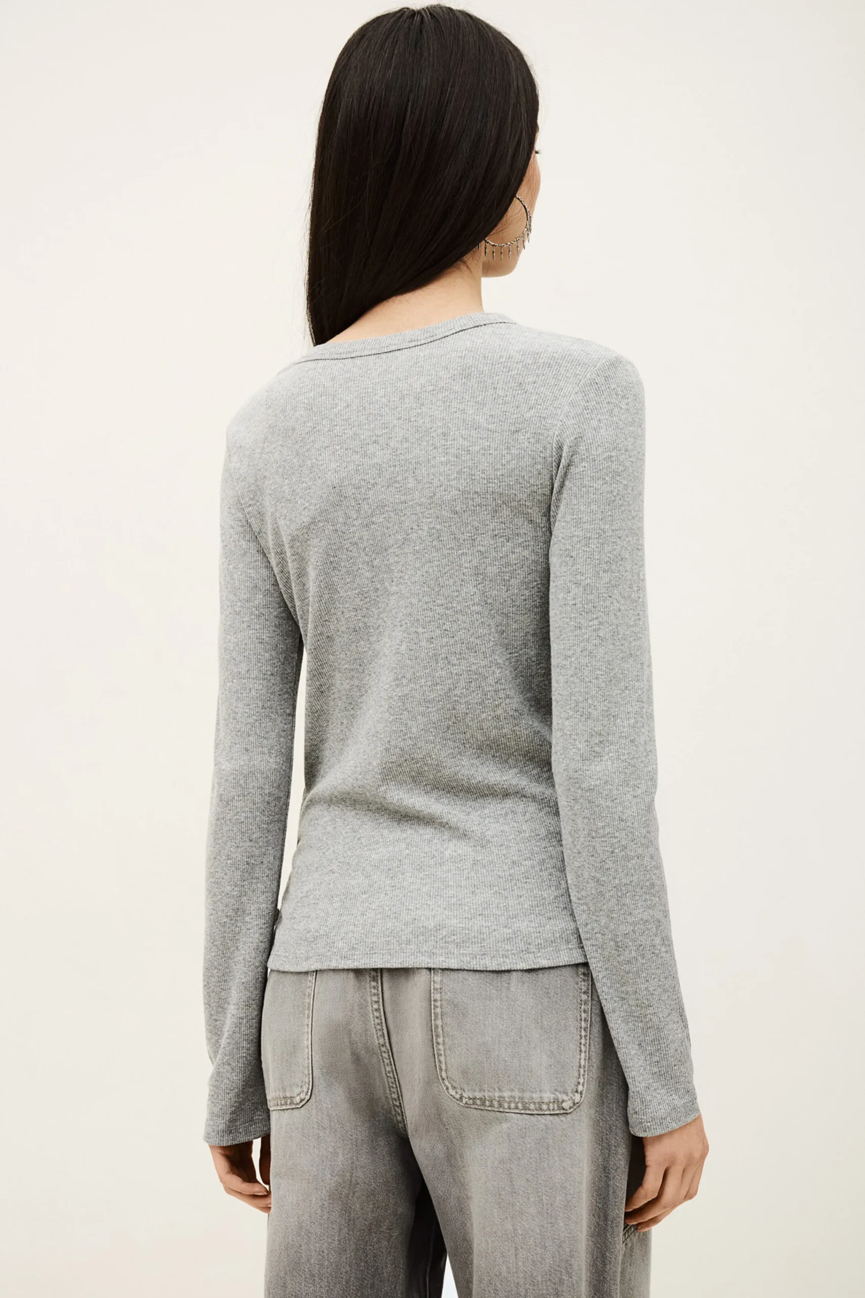 Ba&Sh GIULIA tee-shirt manches longues GRIS Best