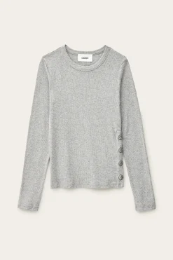 Ba&Sh GIULIA tee-shirt manches longues GRIS Best
