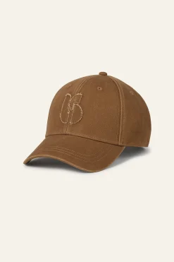 Ba&Sh HALYCE casquette coton MARRON Hot
