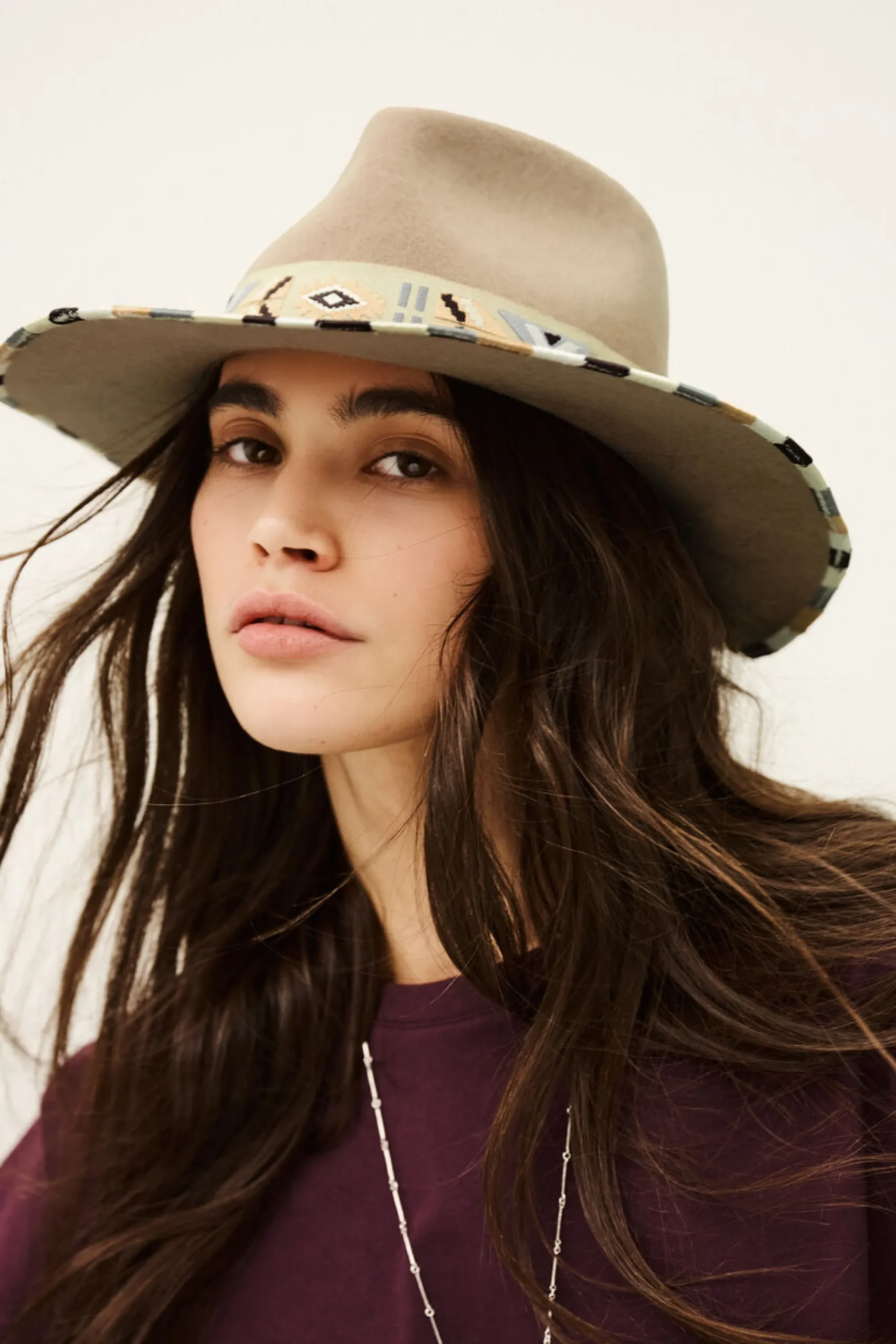 Ba&Sh HAMY chapeau feutre laine 195 € BEIGE Outlet