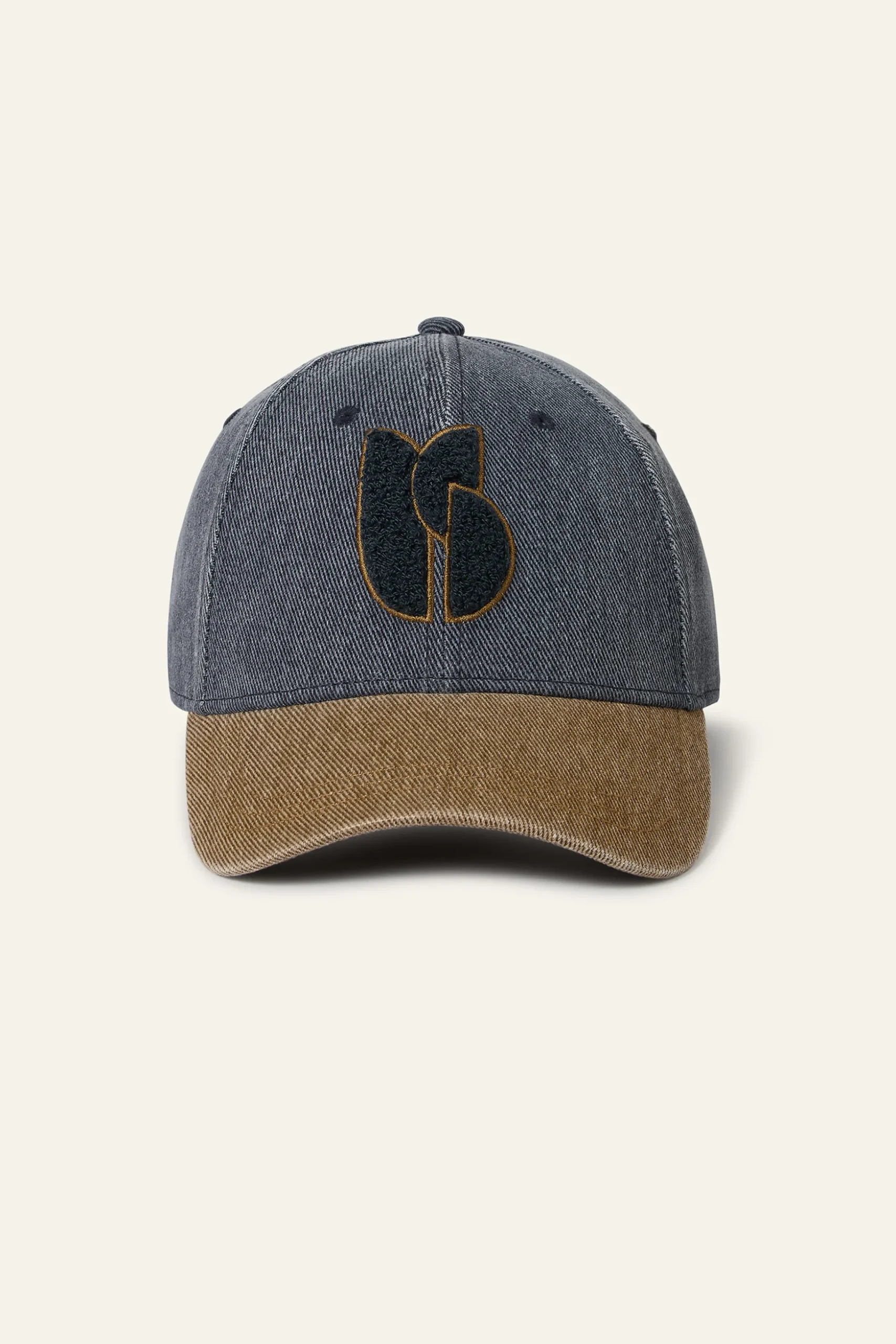 Ba&Sh HENRI casquette baseball coton GRIS Outlet