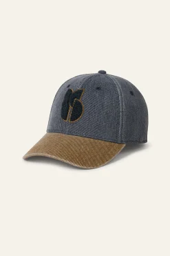 Ba&Sh HENRI casquette baseball coton GRIS Outlet