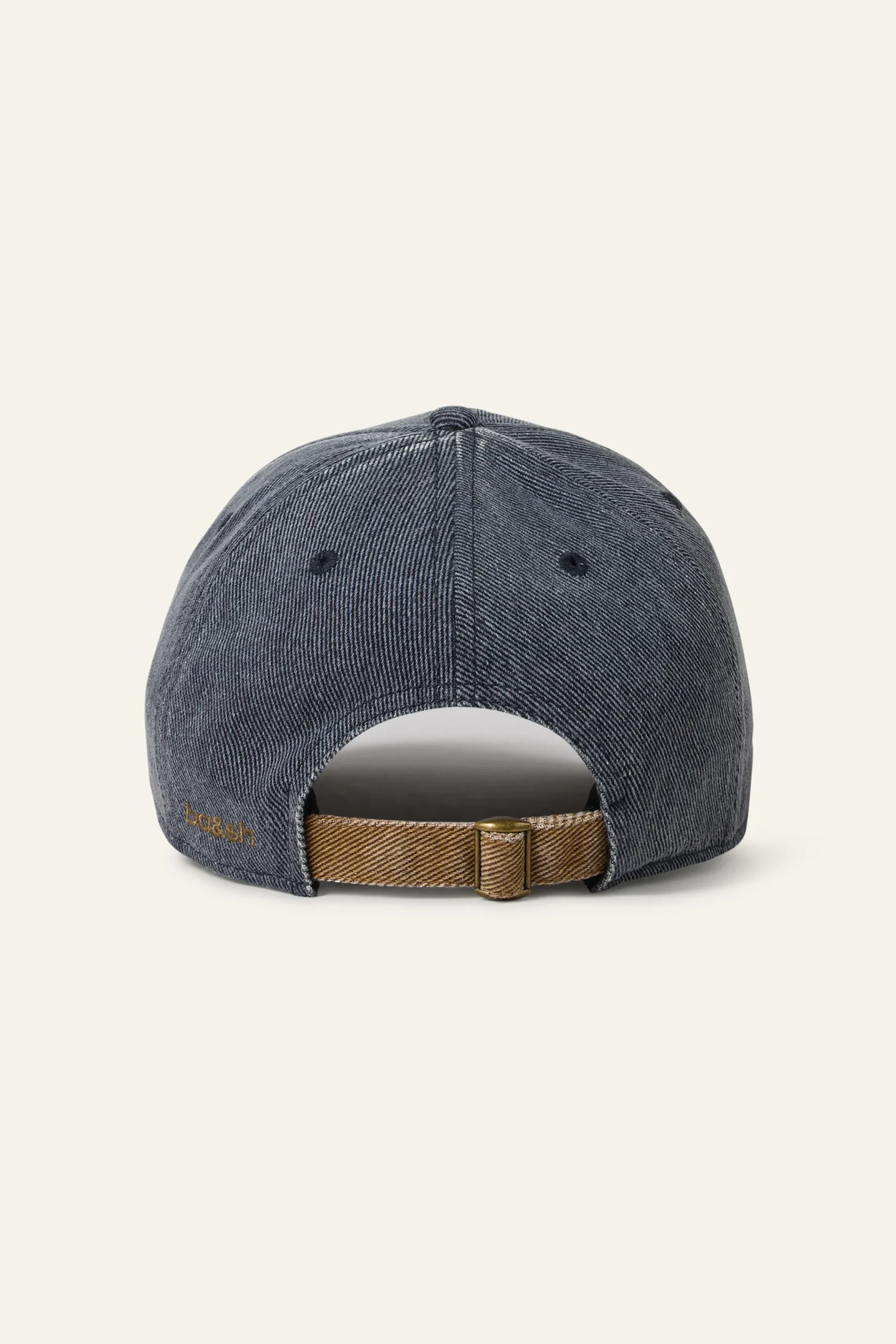 Ba&Sh HENRI casquette baseball coton GRIS Outlet