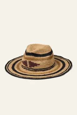 Ba&Sh HINDIRA chapeau tressé NOIR Hot