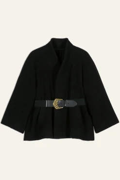 Ba&Sh HINI cape courte NOIR Discount