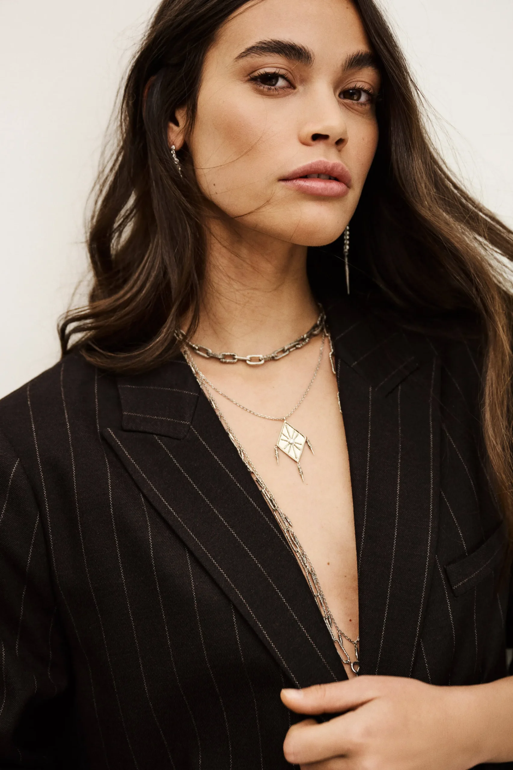Ba&Sh HOCEE veste tailleur MARRON