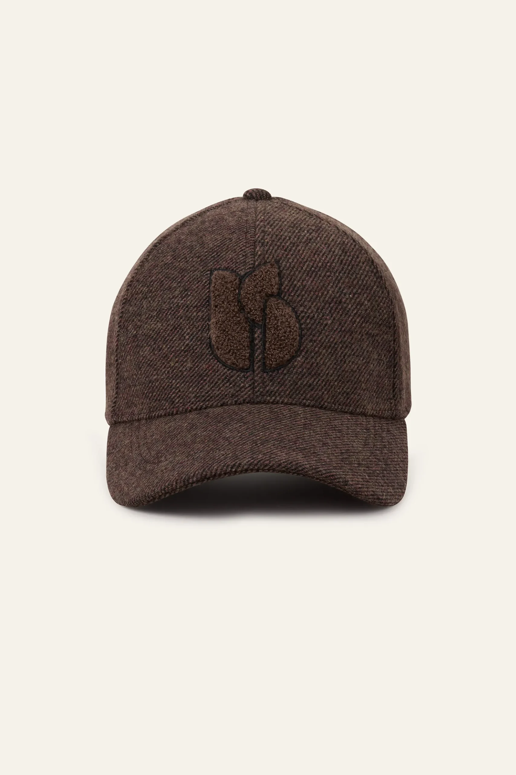 Ba&Sh HUGO casquette brodée MARRON Discount