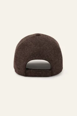Ba&Sh HUGO casquette brodée MARRON Discount