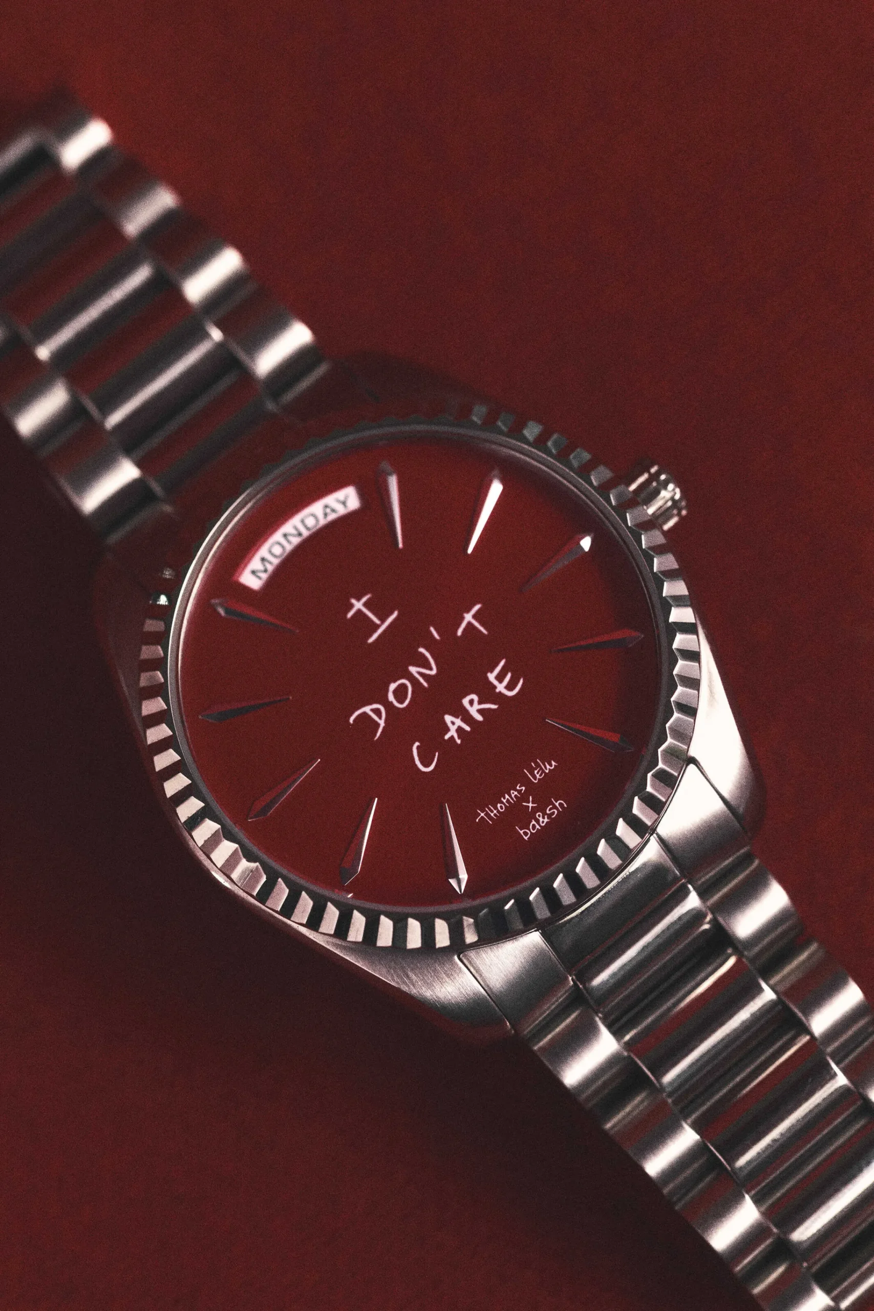 Ba&Sh IDONTCARE montre-bracelet ROUGE Discount