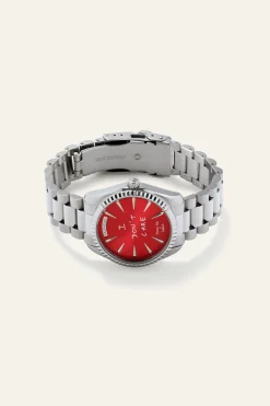 Ba&Sh IDONTCARE montre-bracelet ROUGE Discount