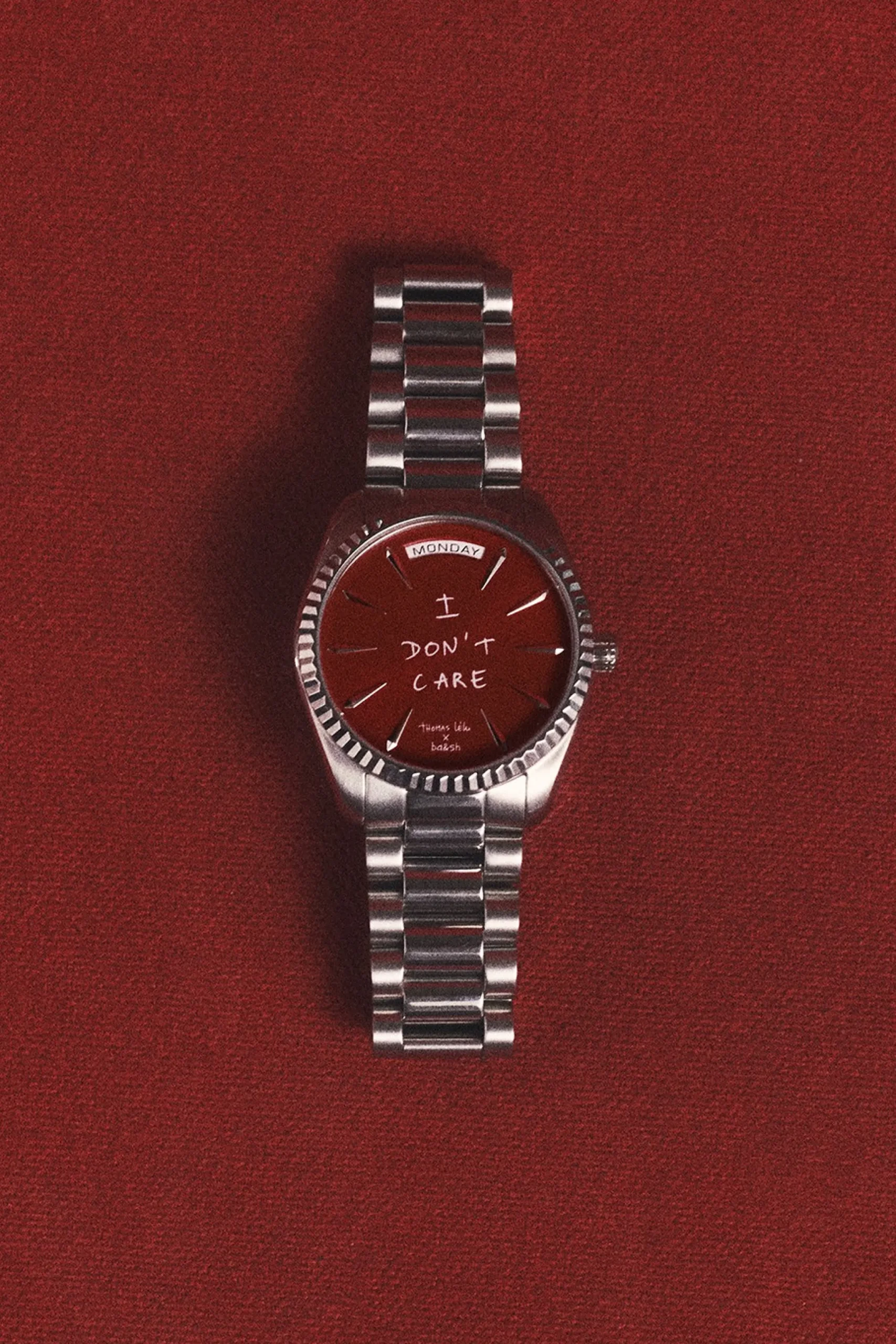 Ba&Sh IDONTCARE montre-bracelet ROUGE Discount