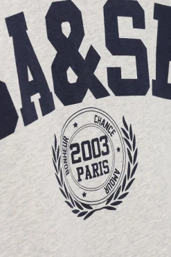 Ba&Sh IONI t-shirt manches courtes GRIS