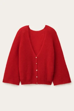 Ba&Sh ISAAC pull réversible ROUGE