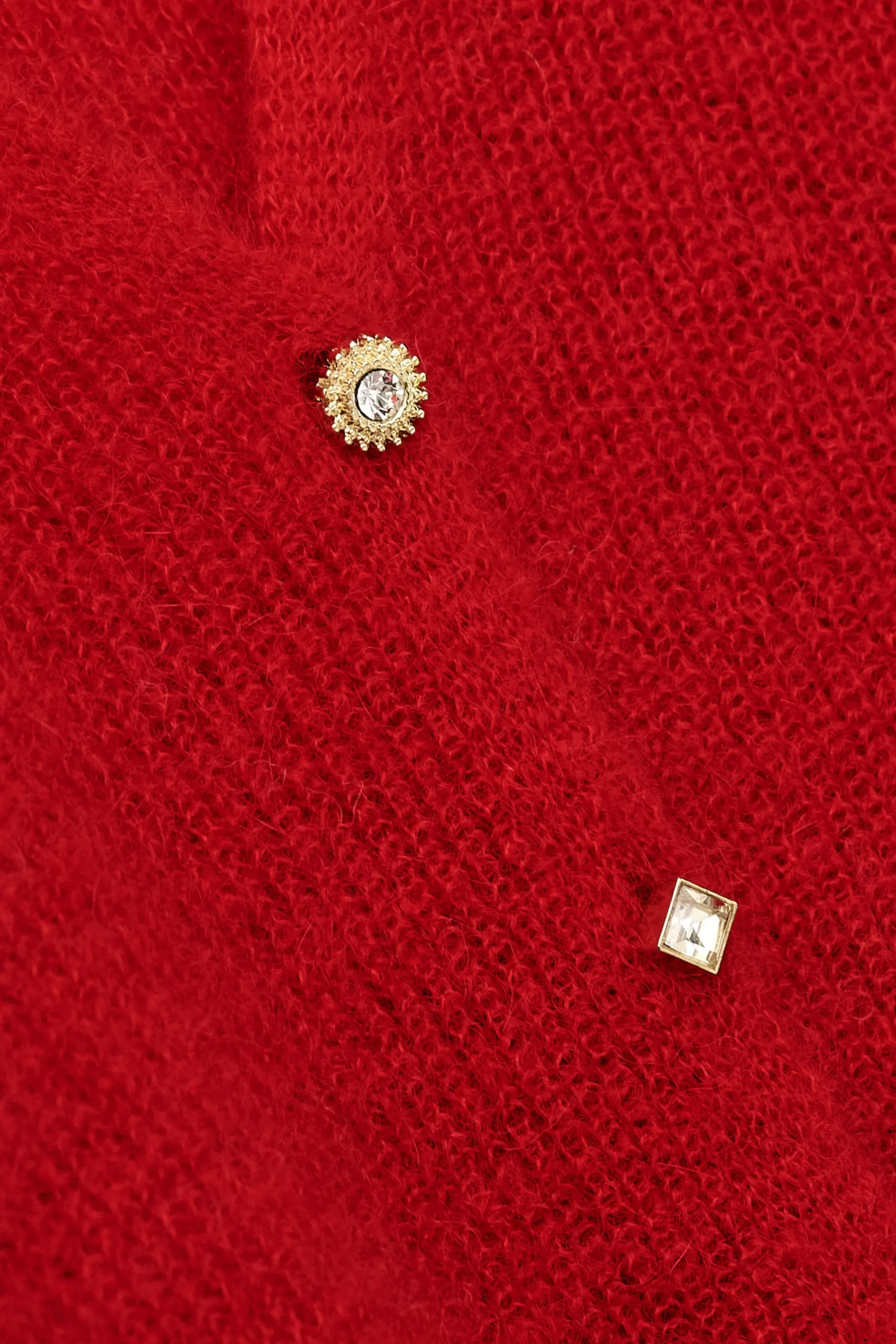 Ba&Sh ISAAC pull réversible ROUGE