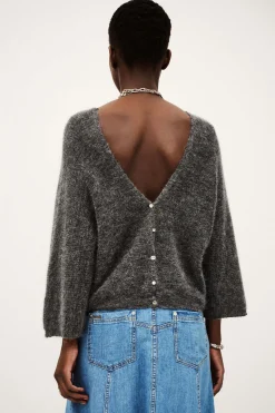 Ba&Sh ISAAC pull réversible GRIS Best