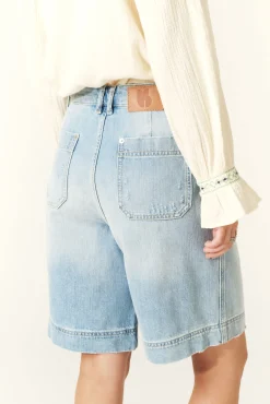 Ba&Sh JODD short en denim BLEU New