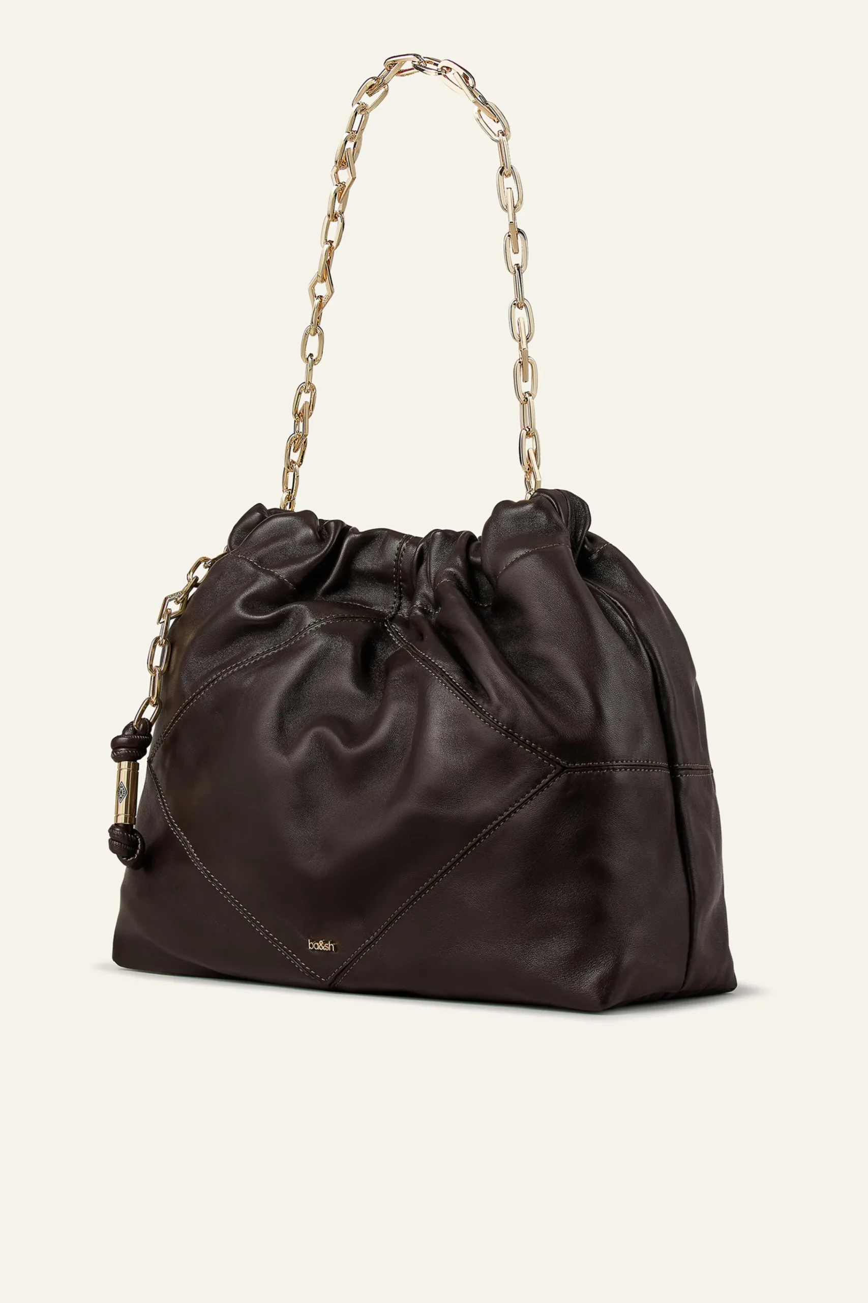 Ba&Sh JUNE sac grand modèle MARRON Discount