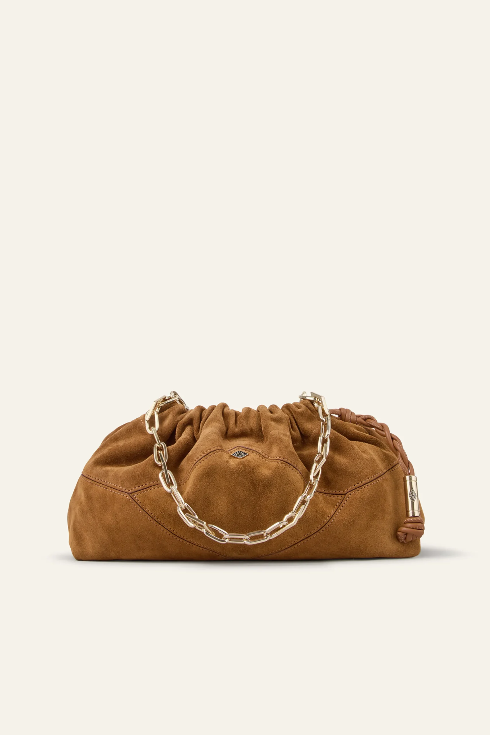 Ba&Sh JUNE sac JUNE en suede MARRON Outlet