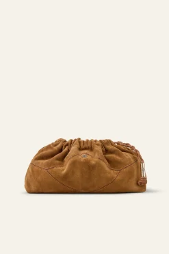 Ba&Sh JUNE sac JUNE en suede MARRON Outlet