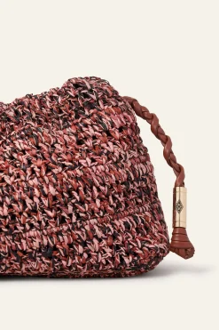 Ba&Sh JUNE sac miniare en raphia MULTICO Sale