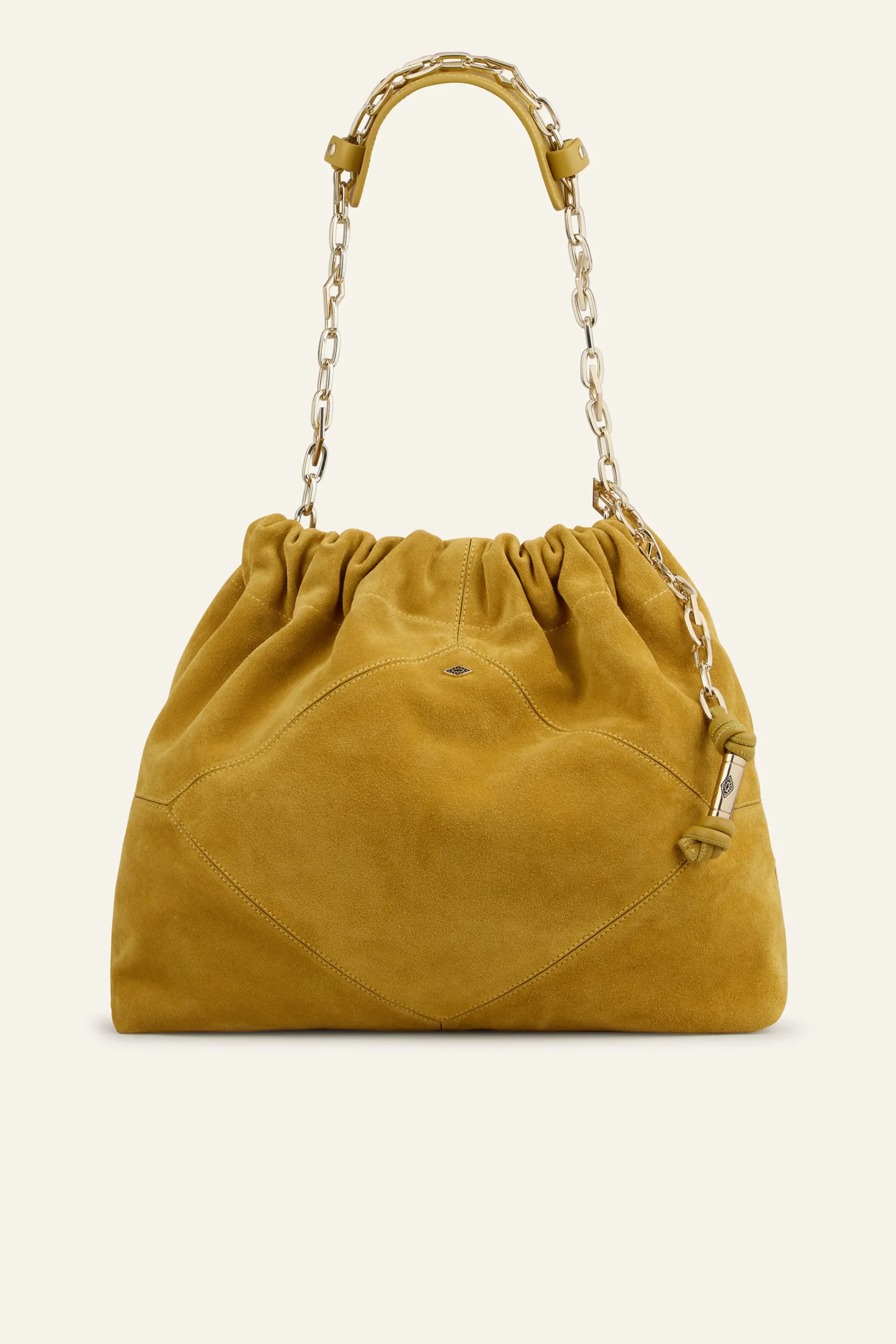 Ba&Sh JUNE sac tote daim ROUGE Outlet