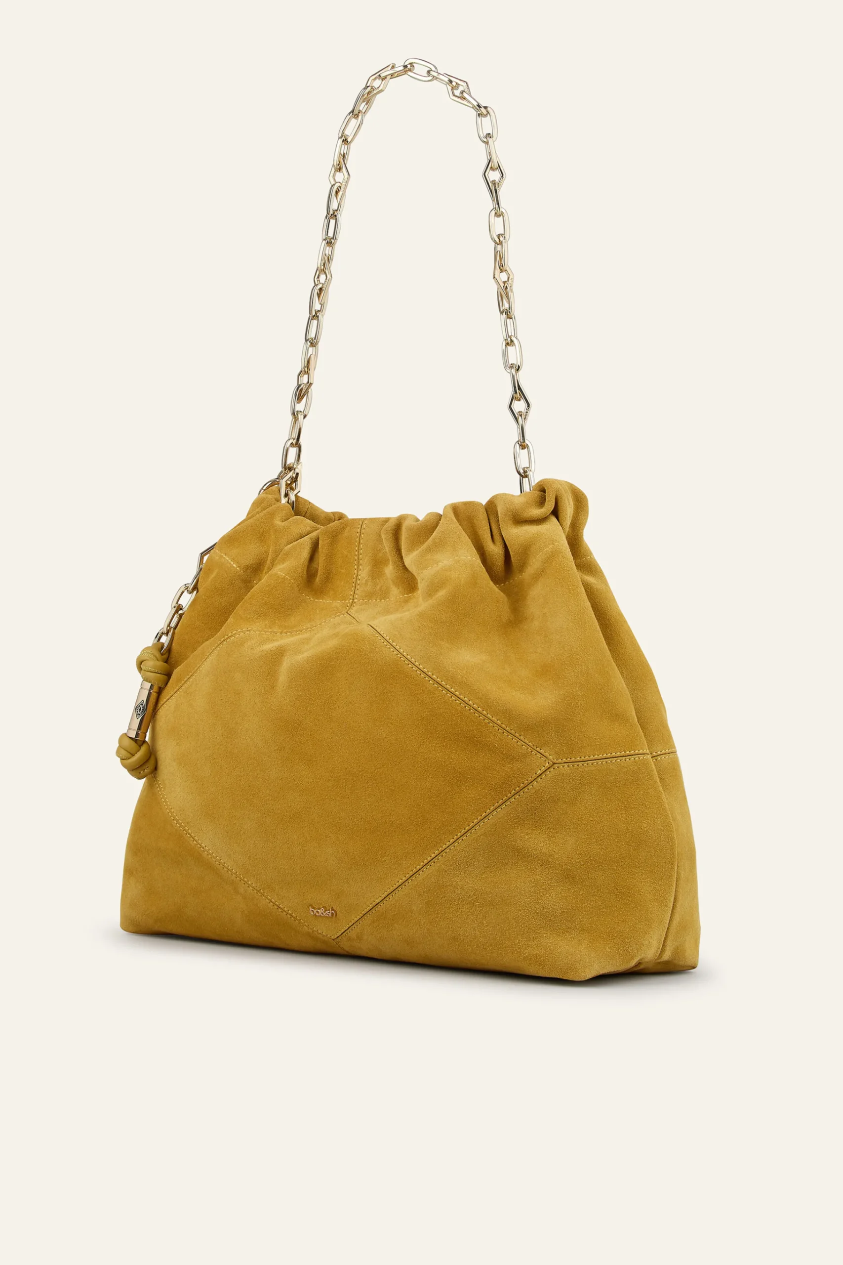 Ba&Sh JUNE sac tote daim ROUGE Outlet