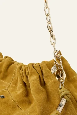 Ba&Sh JUNE sac tote daim ROUGE Outlet