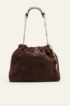 Ba&Sh JUNE Tote rectangulaire grand format MARRON Online