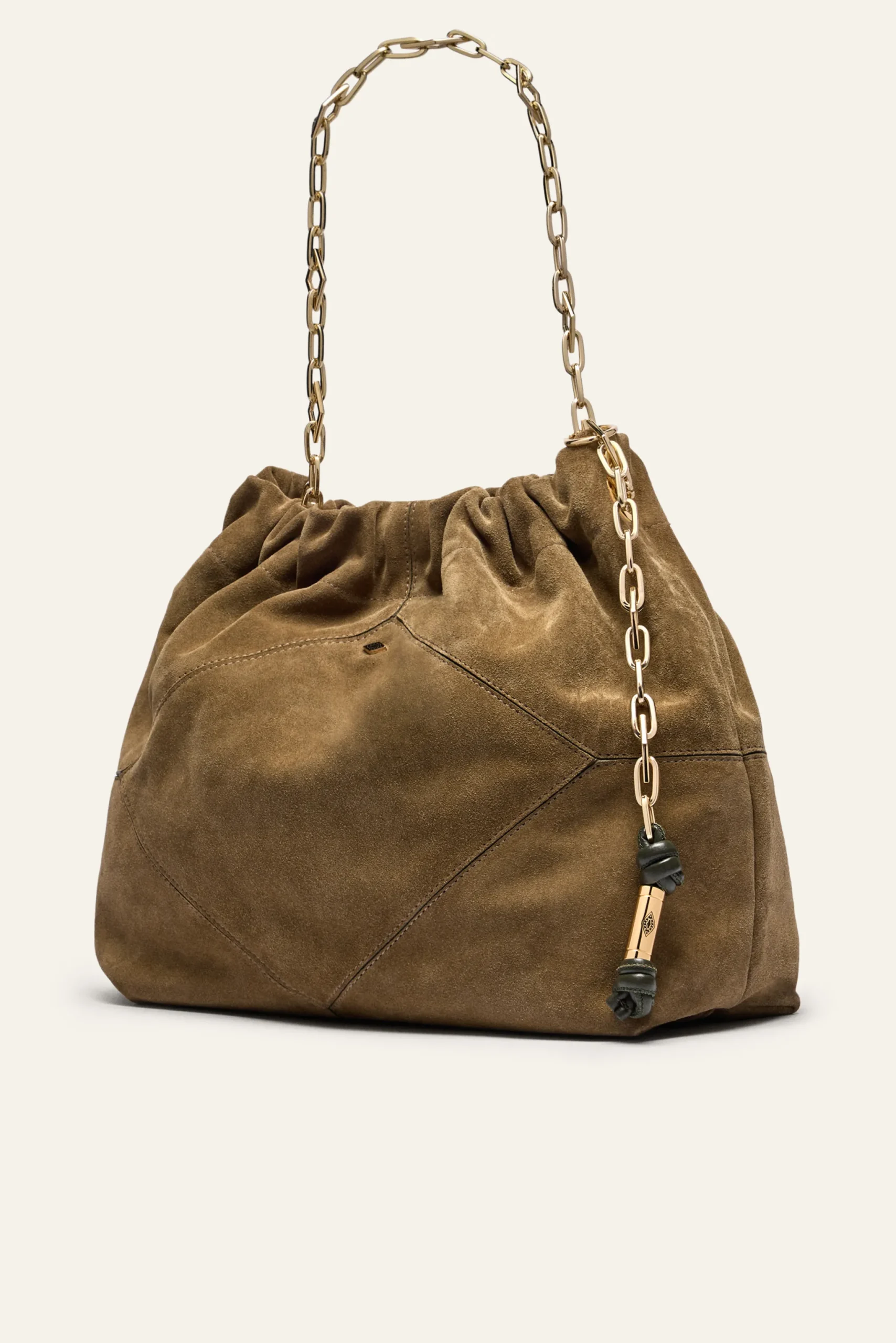 Ba&Sh JUNE Tote rectangulaire grand format VERT New